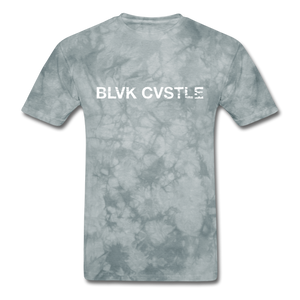 REVISED CRVK'D TEE - grey tie dye