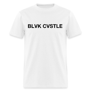 CLVSSIC BLVK TEE in White - white
